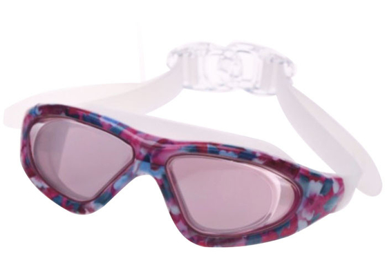 Het regelbare Embleem/de Kleur van het Hoeksilicone Zwemmende Beschermende brillen Aangepaste