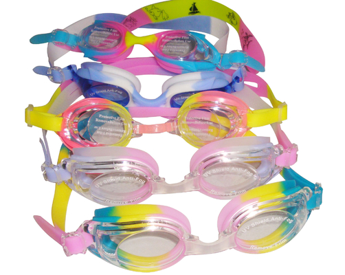 Het milieuvriendelijke van het Silicone Zwemmende Beschermende brillen van de Bandmatrijs van de Douanebeschermende brillen UVschild